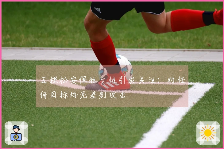 五棵松安保独立性引发关注：对任何目标均无差别攻击